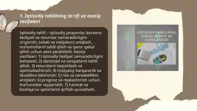 Iqtisodiy tahlilning asosiy tamoyillari 3