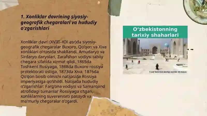 Xonliklar davri tarixiy geografiyasi 3