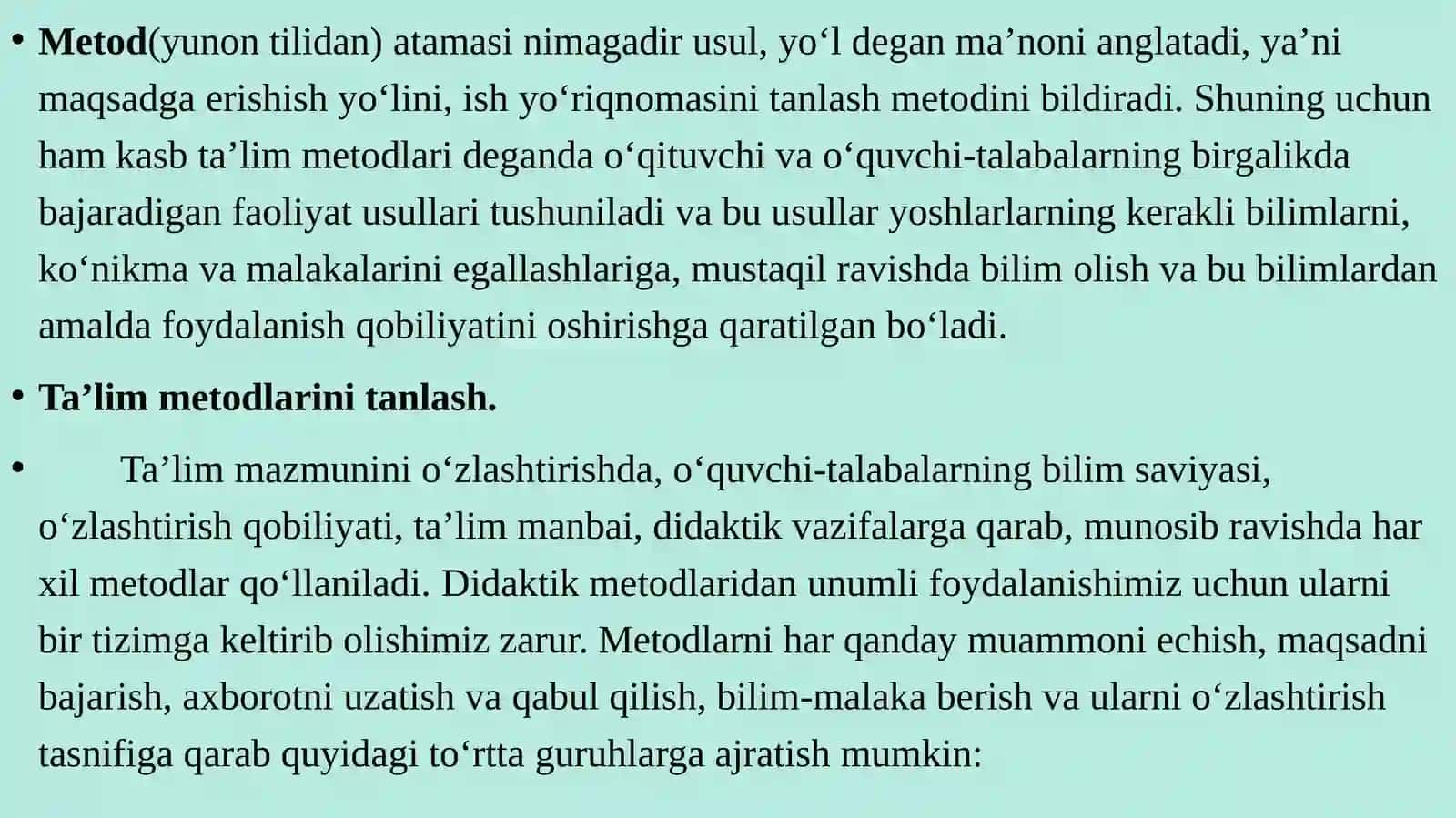 JISMONIY TARBIYA VA SPORT SOHASIDA QO‘LLANILADIGAN TA’LIM METODLARI 3