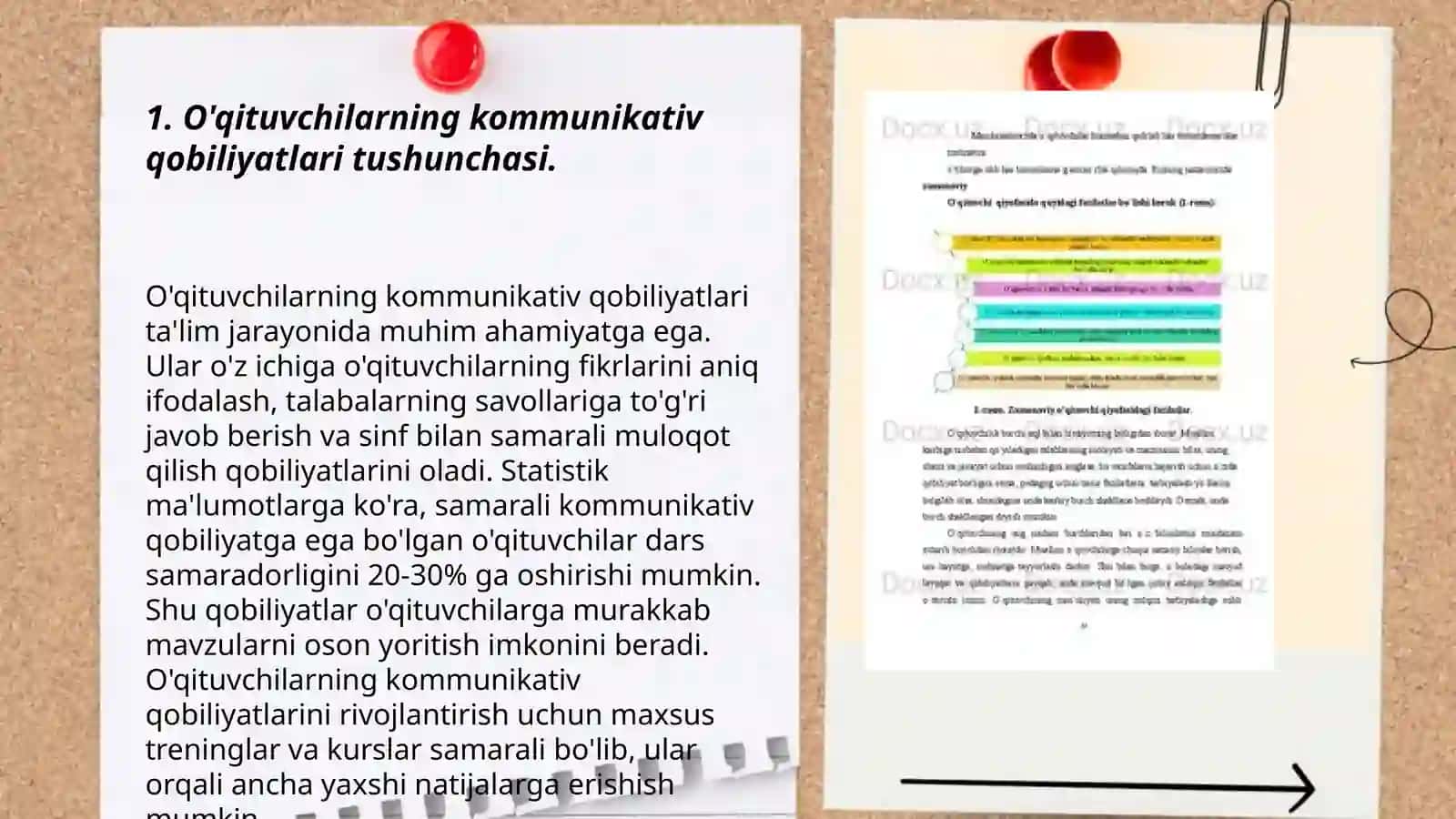O‘qituvchining kommunikativ qobiliyatini rivojlantirishga qo‘yiladigan talablar xulosa va foydalangan adabiyotlar 3