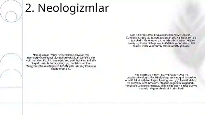 Ona Tilining Nofaol Leksikasi 3