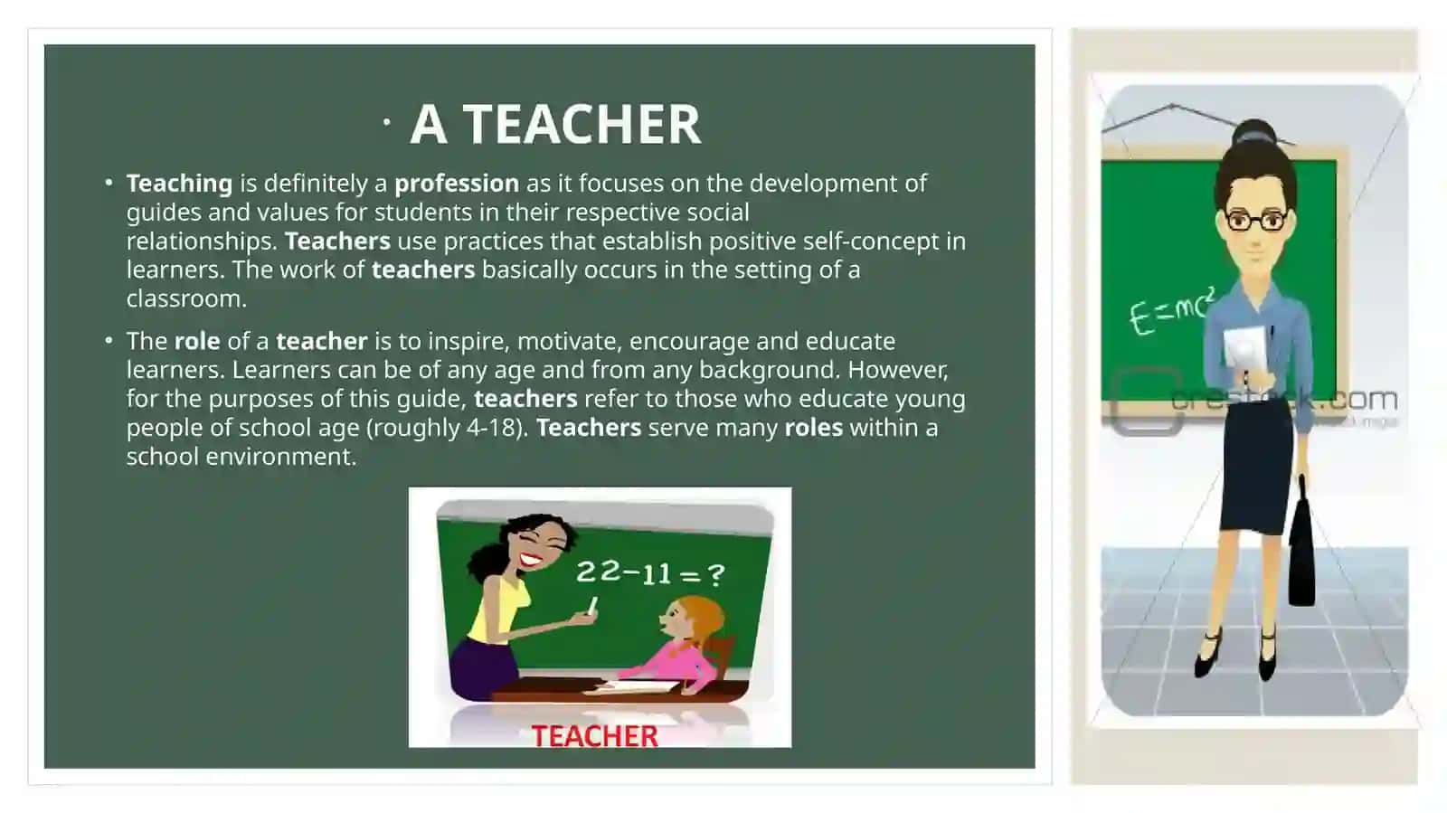 A TEACHER 3