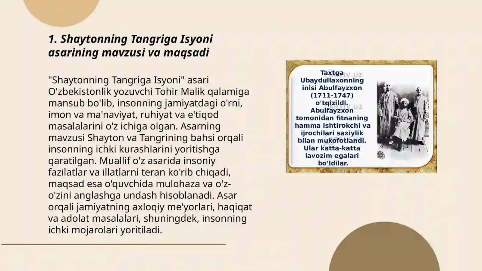 Shaytonning Tangriga Isyoni 3