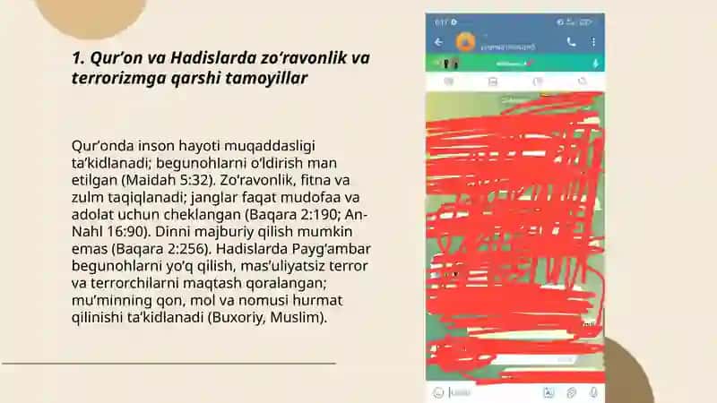 Islom dini terrorizmga qarshi 3