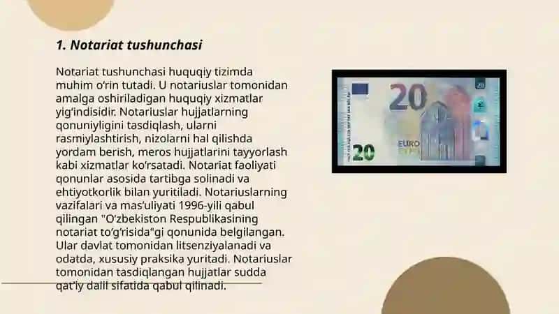 Notariat fani tushunchasi va tizimi 3