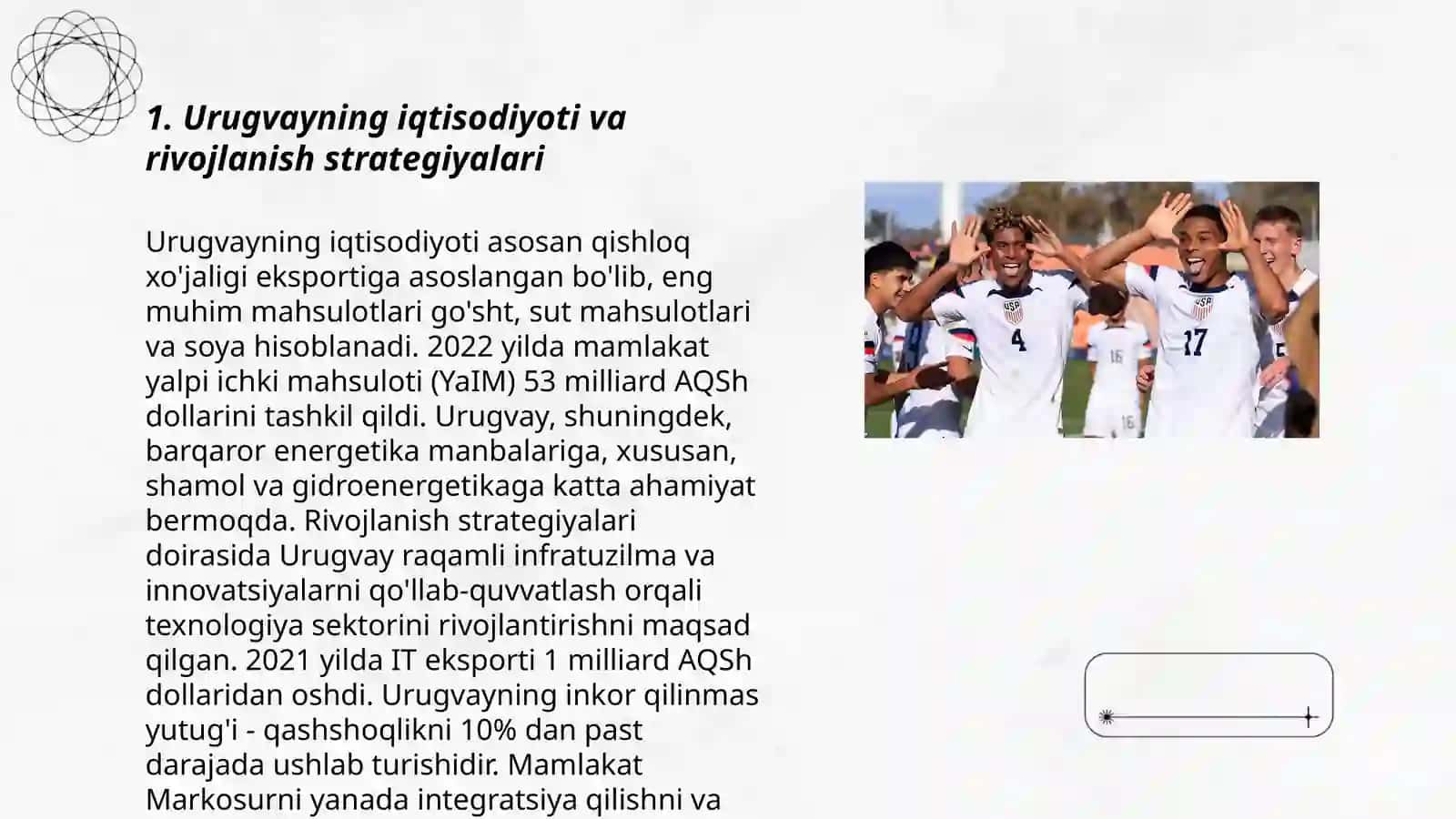 Urugvay va Keniya davlatlari haqida 3