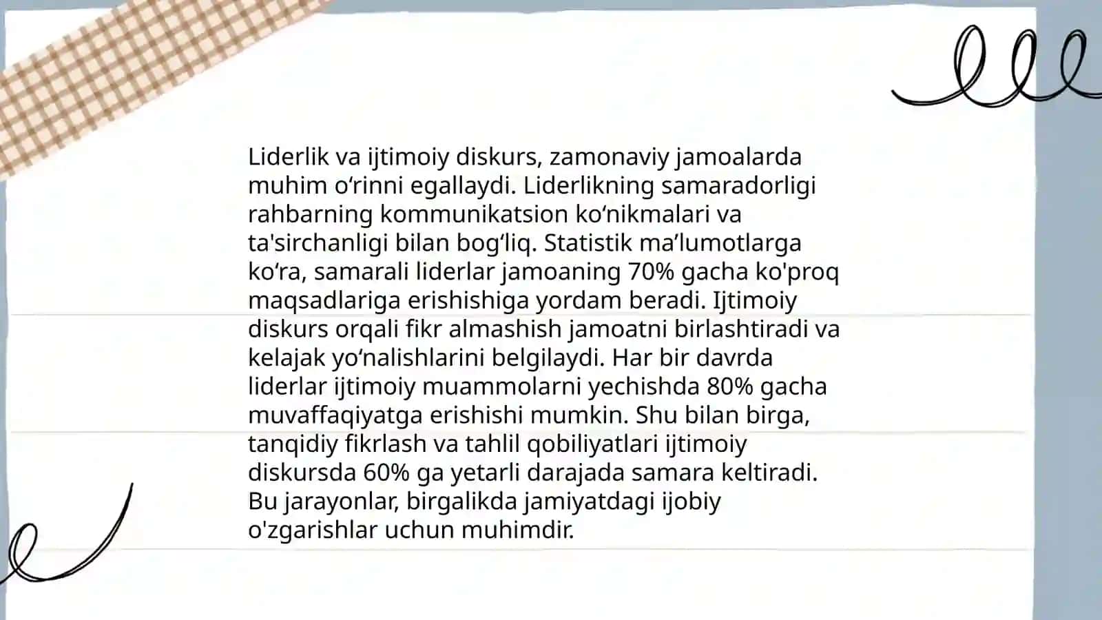 Lider rolini yaratishda xizmat qiladigan diskurs va nutqiy aktlar tahlili 3