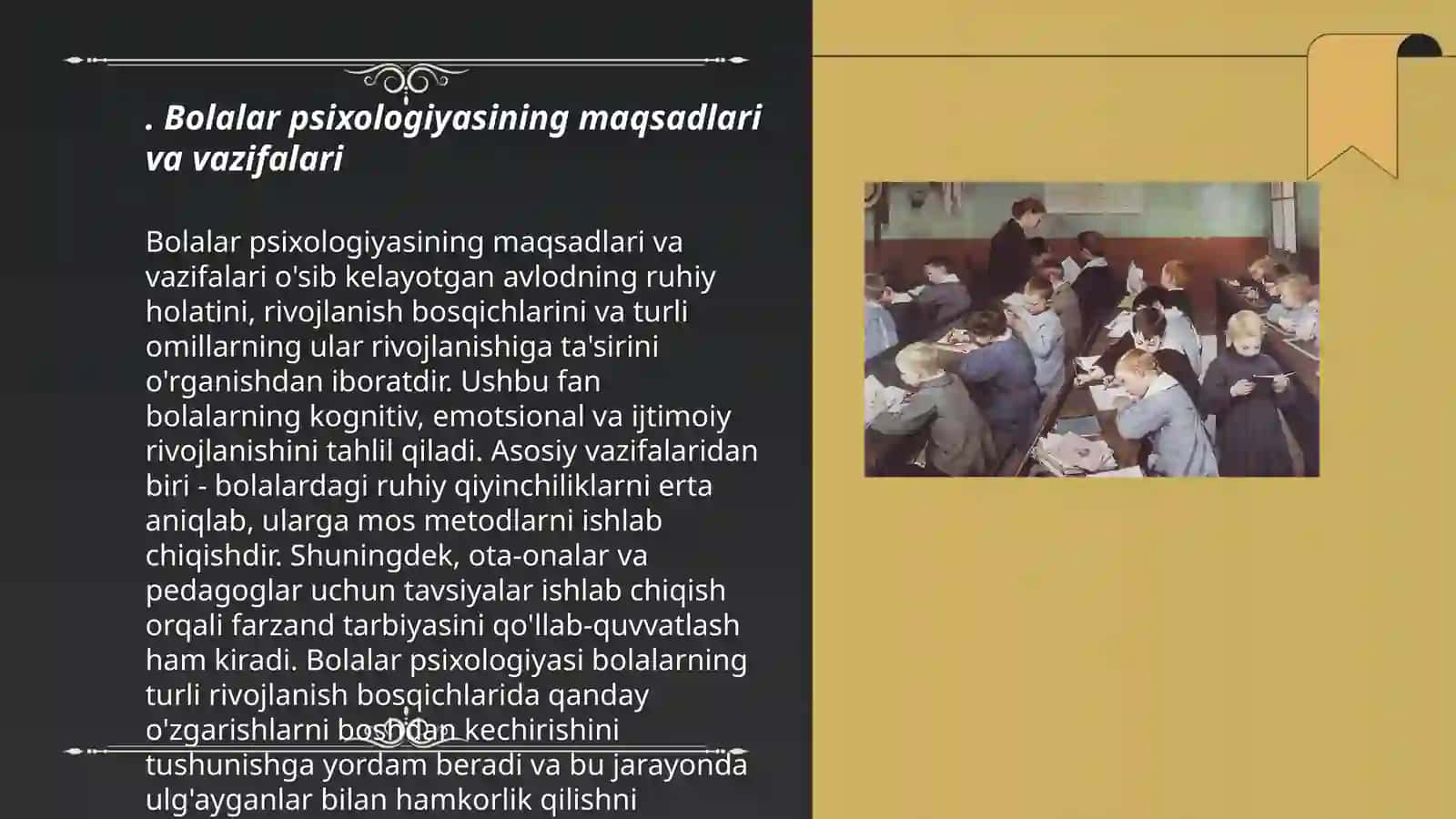 Bolalar Psixologiyasi O'quv Fani Sifatida 3