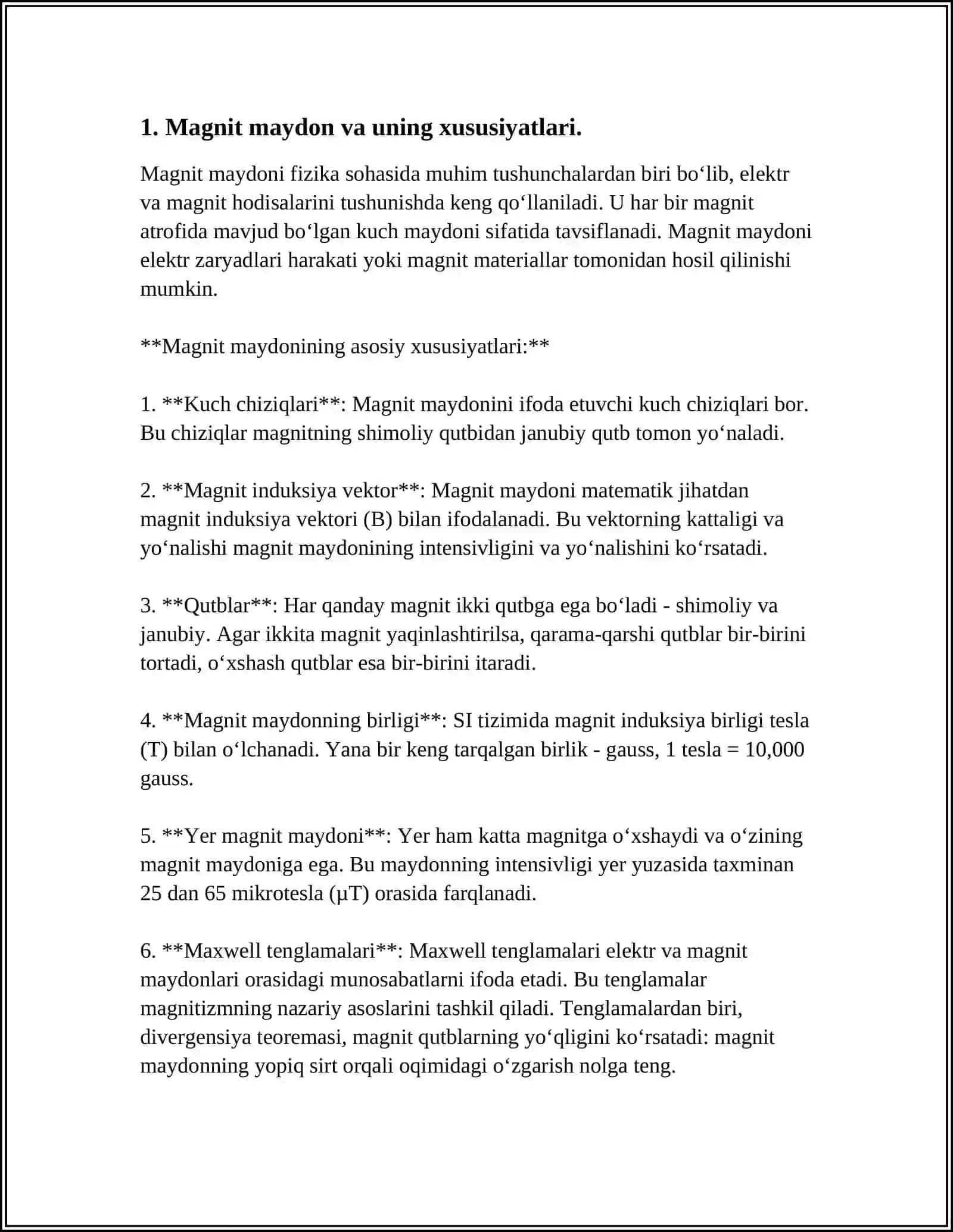 MAGNIT MAYDONDA TOKLI O’TKAZGICHNING VА TОKLI KОNTURNI KO’CHIRISHDА BАJАRILGАN ISH 3