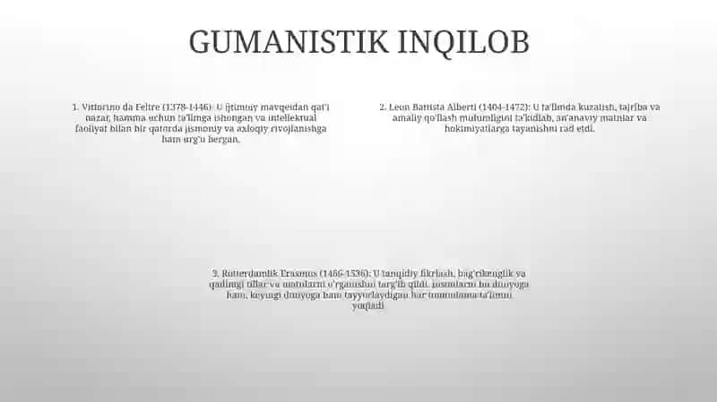 GʻArb UygʻOnish Davri Pedagogikasi Nomoyondalarining Didaktik GʻOyalari 3