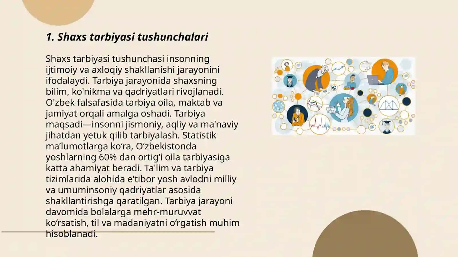Shaxs tarbiyasi va rivojlanishi 3