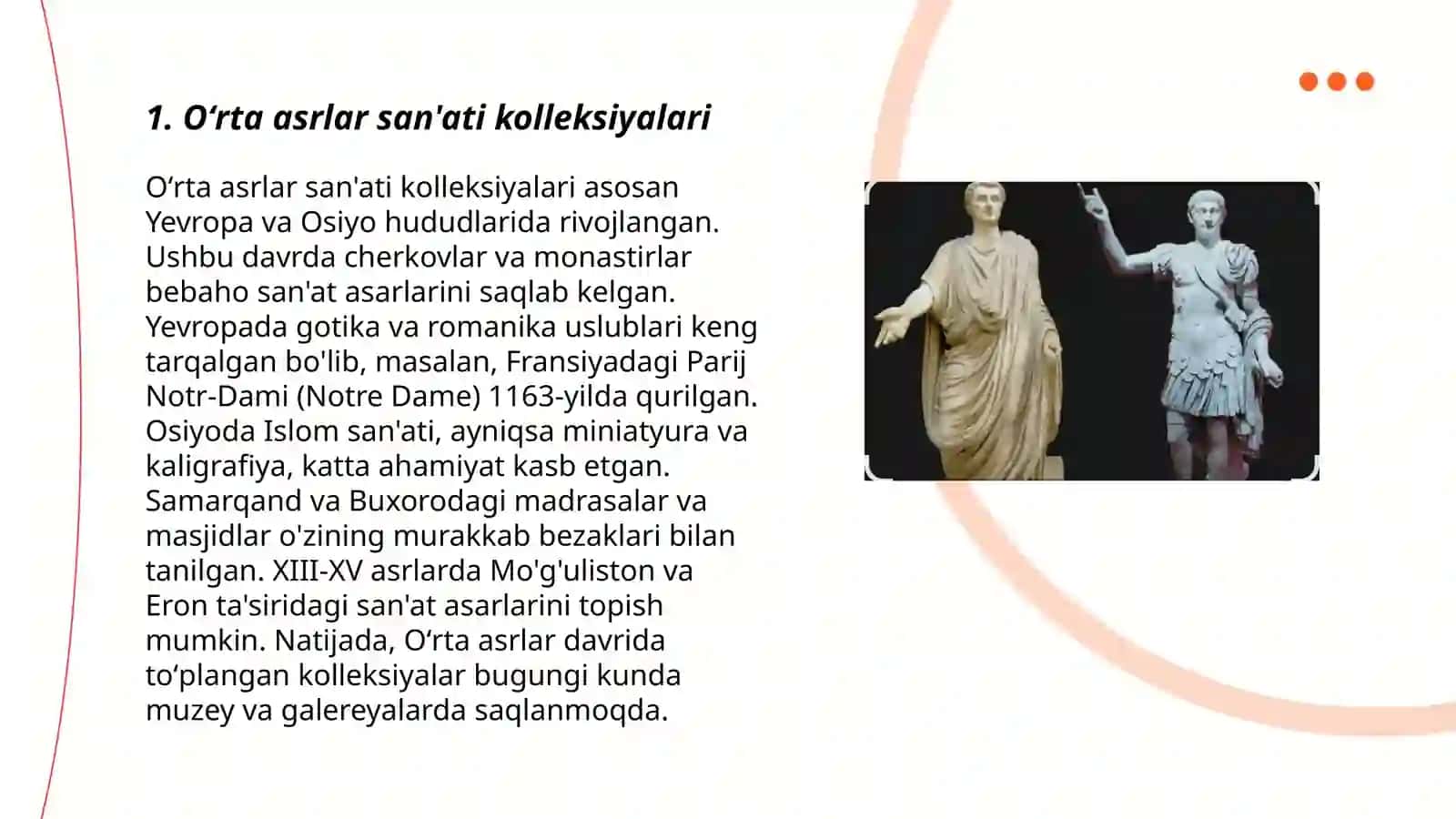 Oʻrta asrlar davrida kolleksiyalar 3