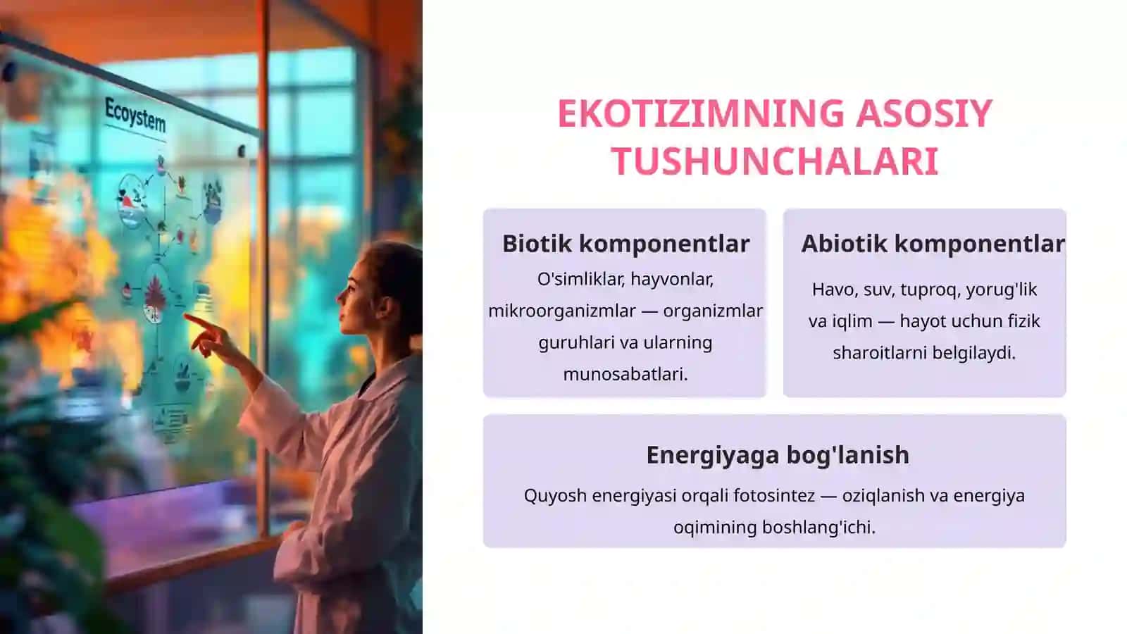 EKOTIZIM NIMA? (EKOSISTEMA) 3