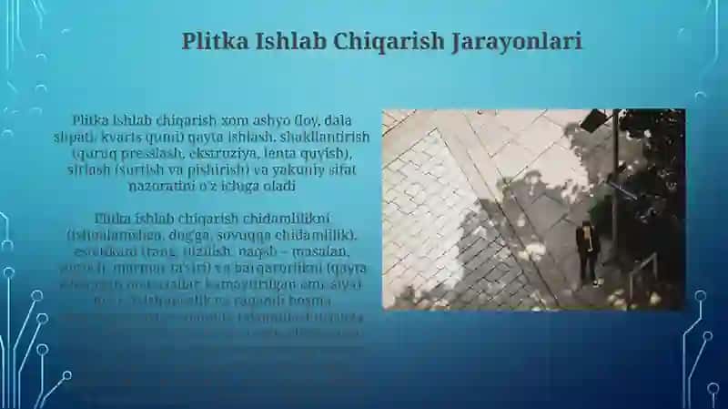 Plitka Ishlab Chiqarish Jarayonlari 3