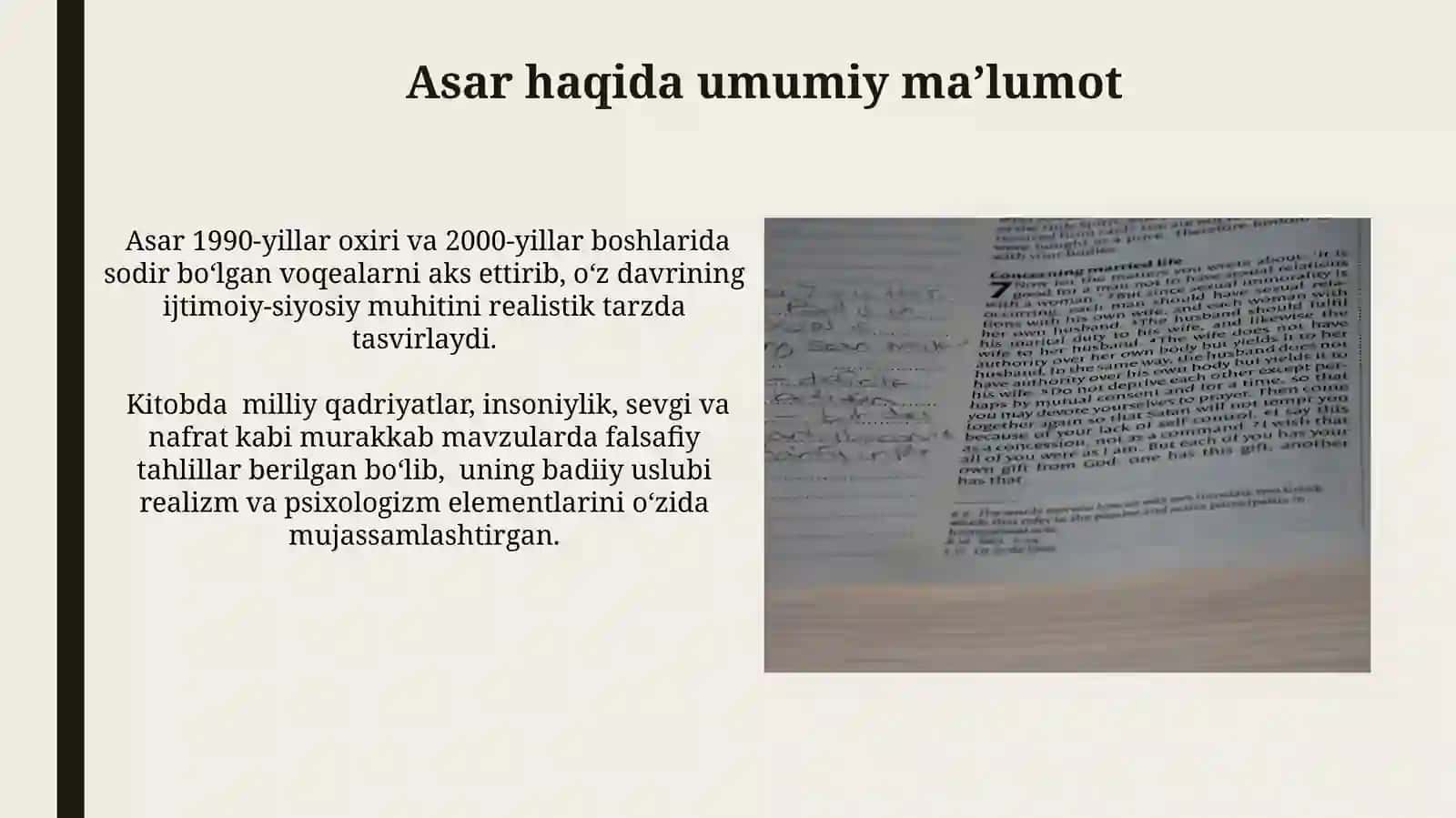 Avlodlar davoni asari tahlili 3