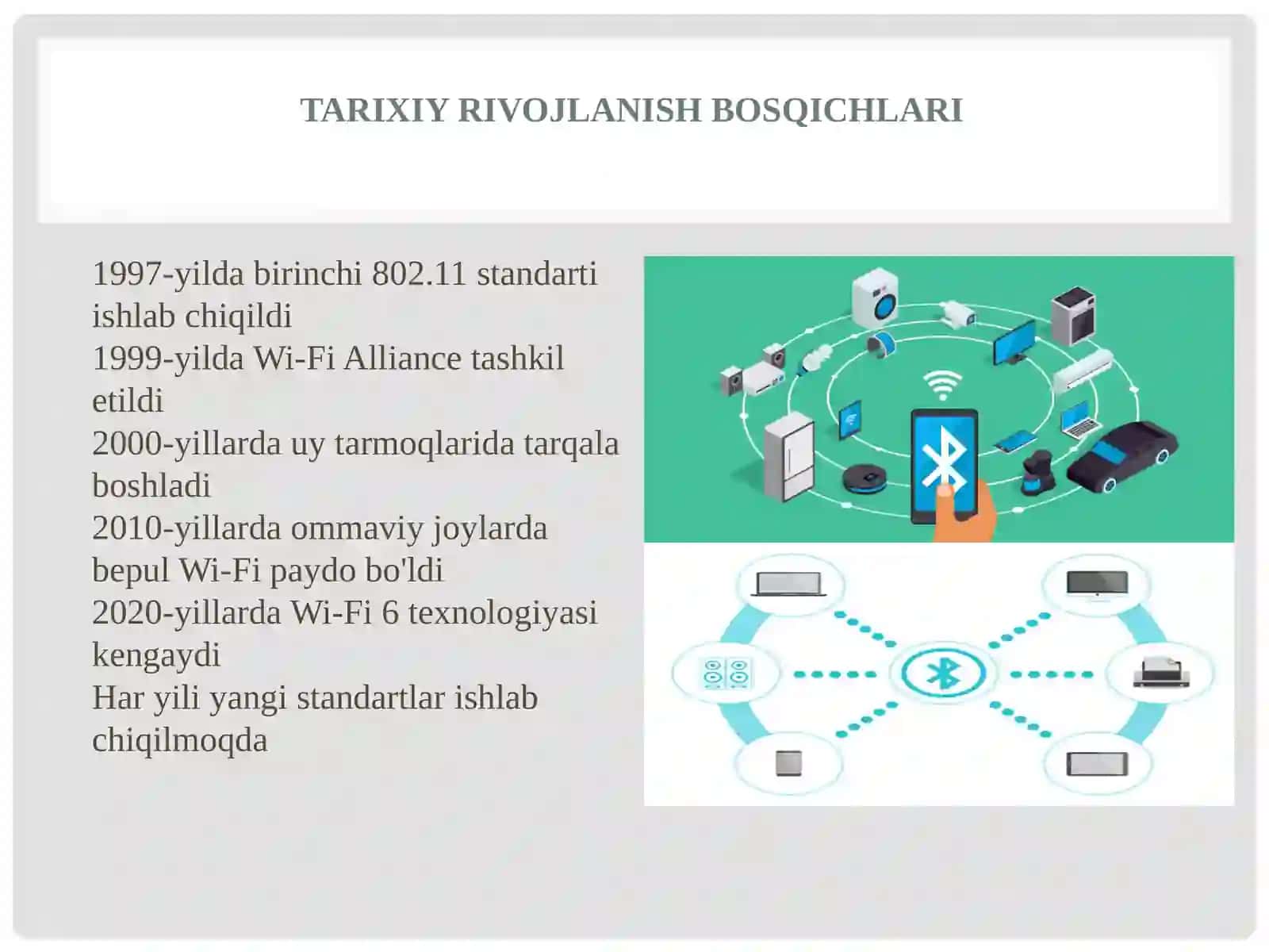 Simsiz tarmoqlar (Wi-Fi texnologiyasi) 3