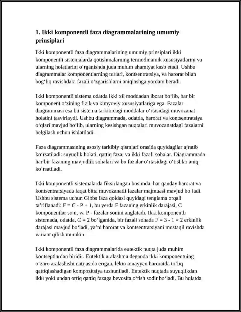 IKKI KOMPONENTLI SISTEMADAGI QOTISHMALARNING HOLAT DIAGRAMMALARINI ANALIZ QILISH 3