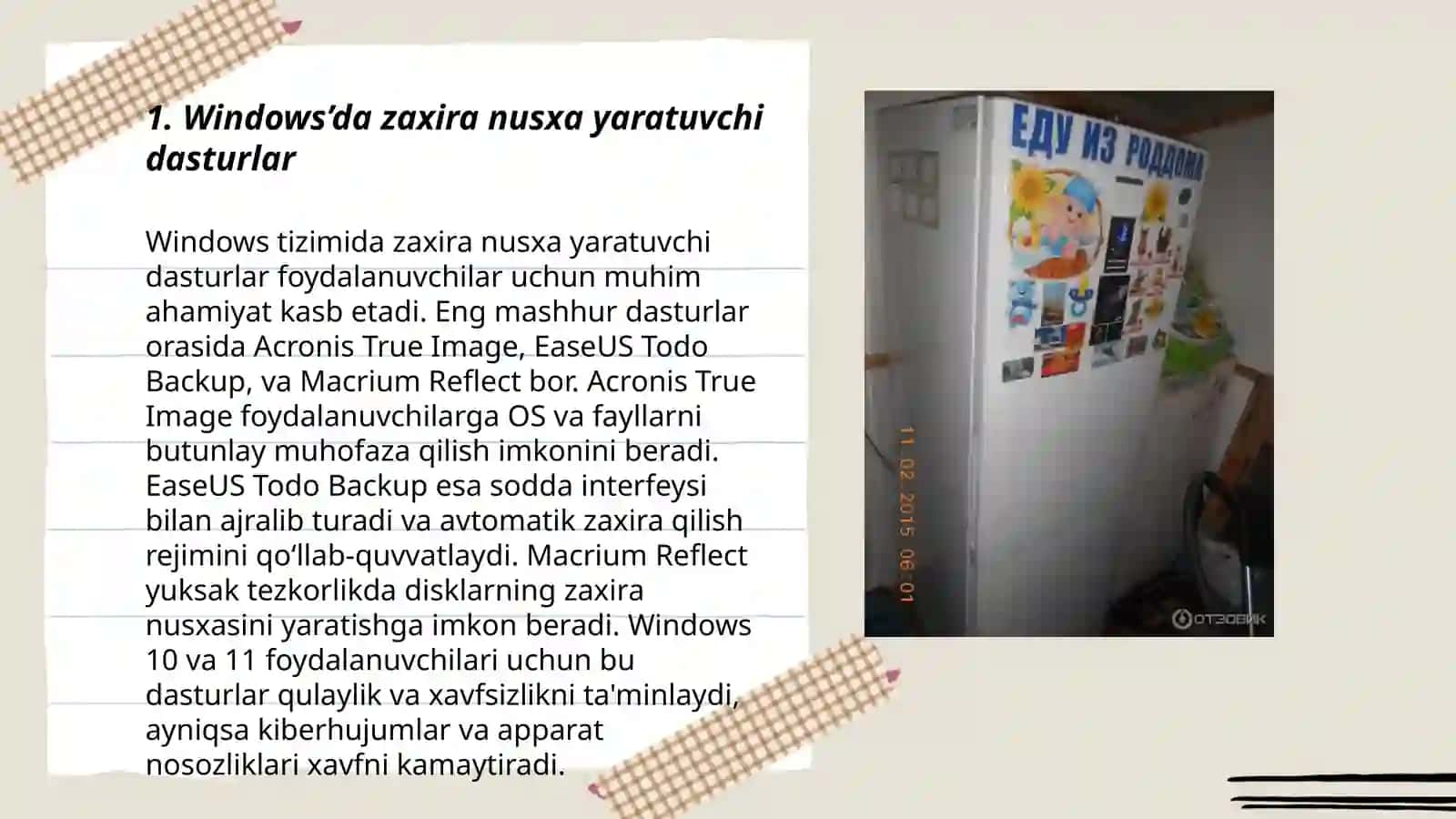 Windows’da Zaxira Nusxalashni (Backup and Restore) Amalga Oshirishi 3