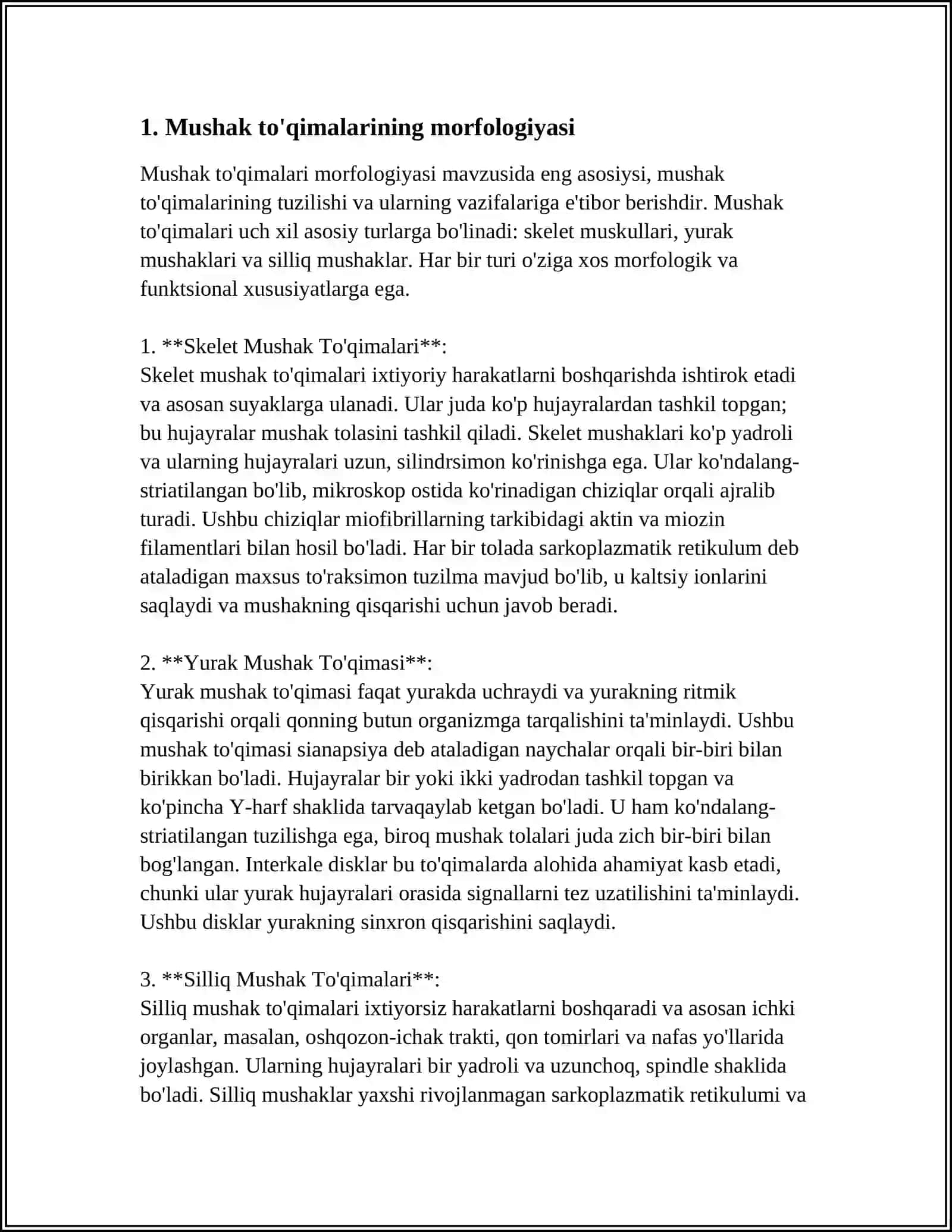 MUSHAK QISQARISH MEXANIZMINING MORFOLOGIK ASOSLARI 3