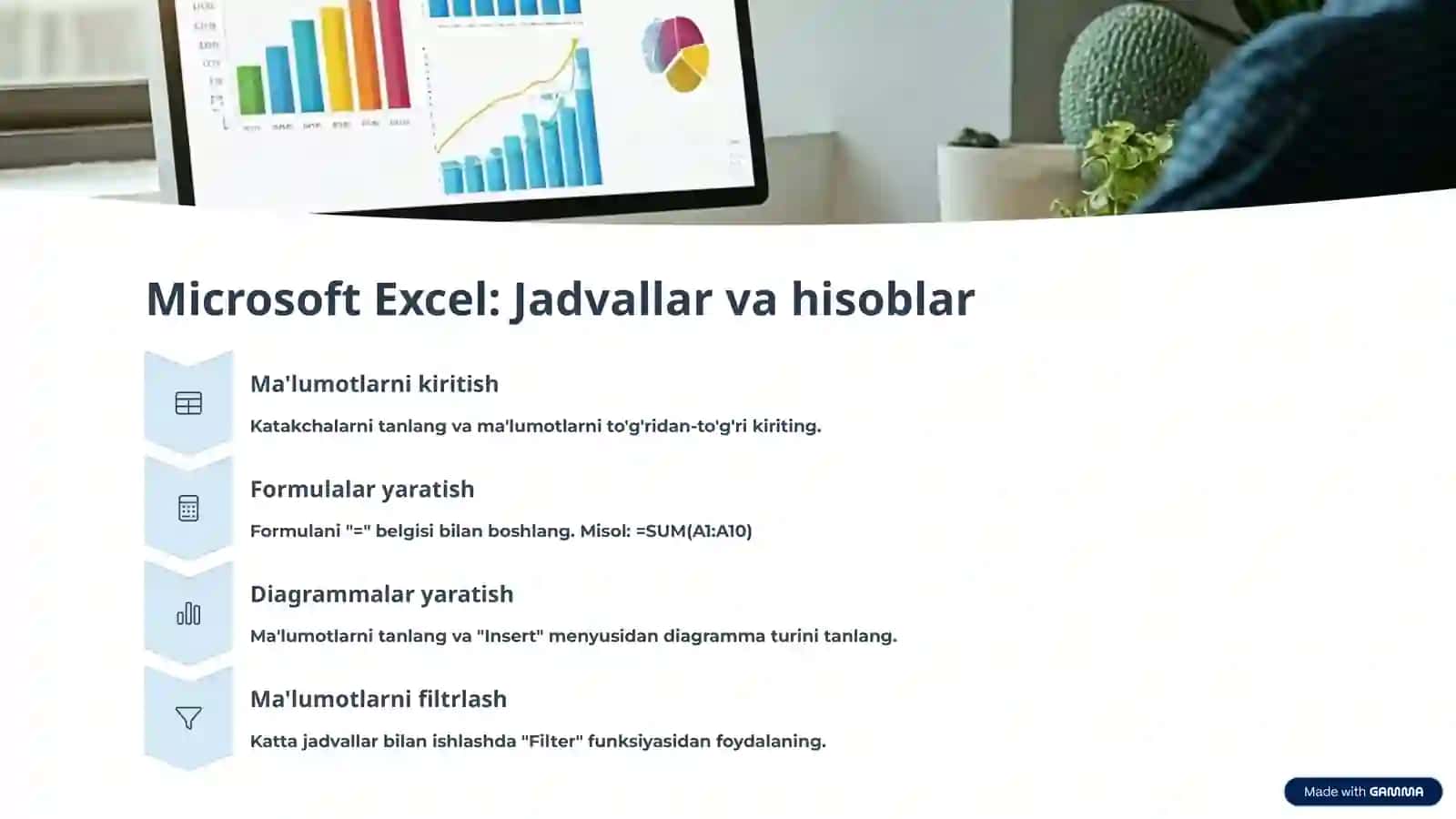 Microsoft Office dasturlari va ulardan foydalanish 3
