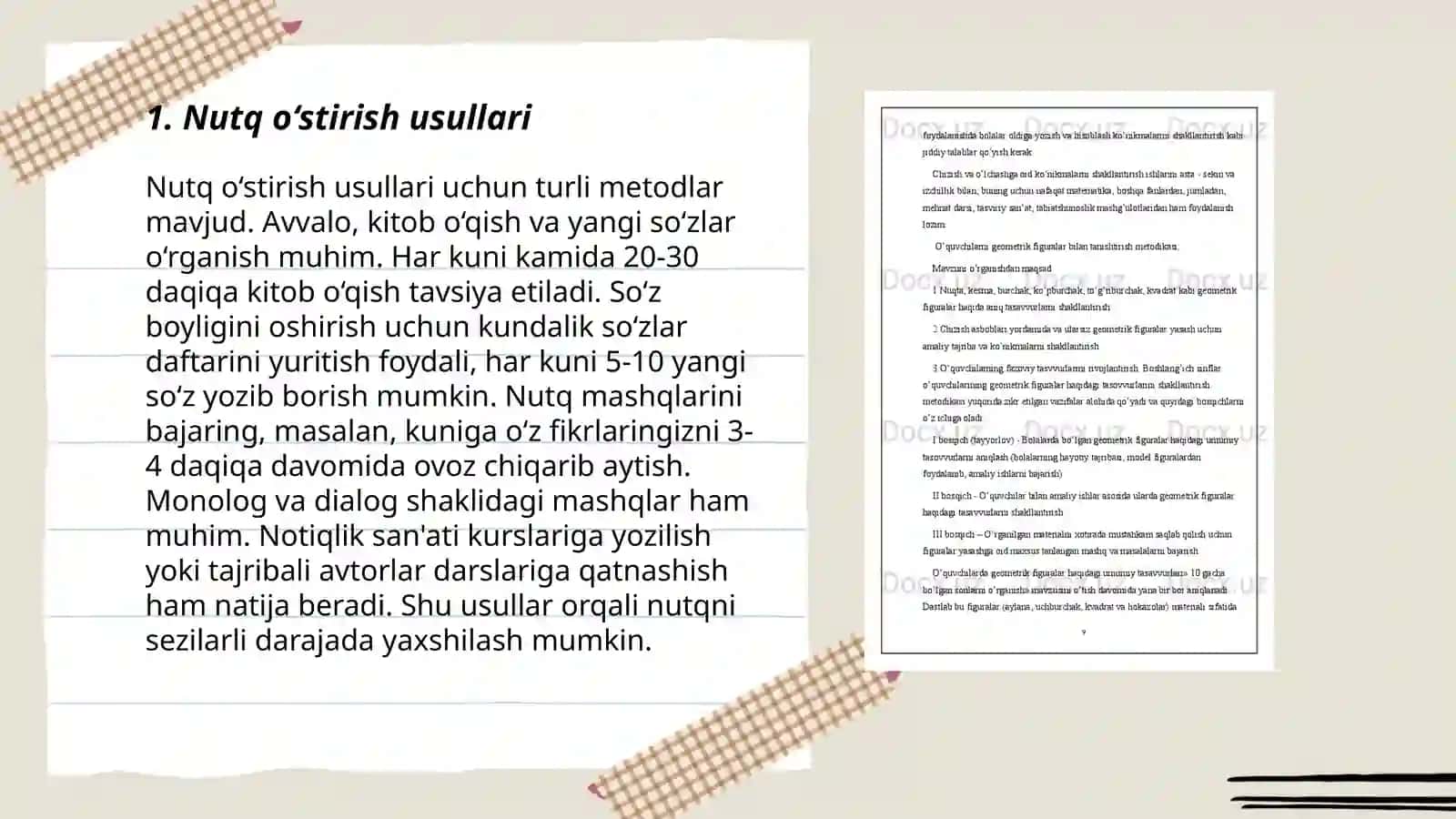 Boshlangʻich sinflarda gap ustida ishlashdagi izchillik 3