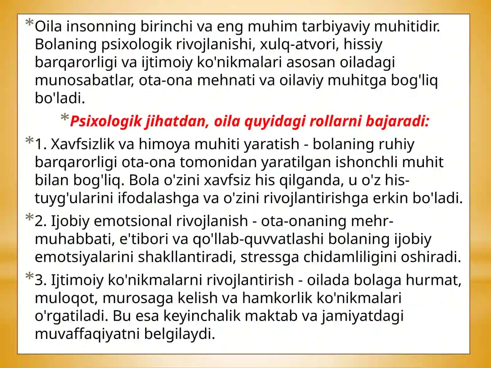Universiteti Davolashishi fakulteti guruhi talabasi Obidov Xurshidbekning Psixologiya fanidan 3