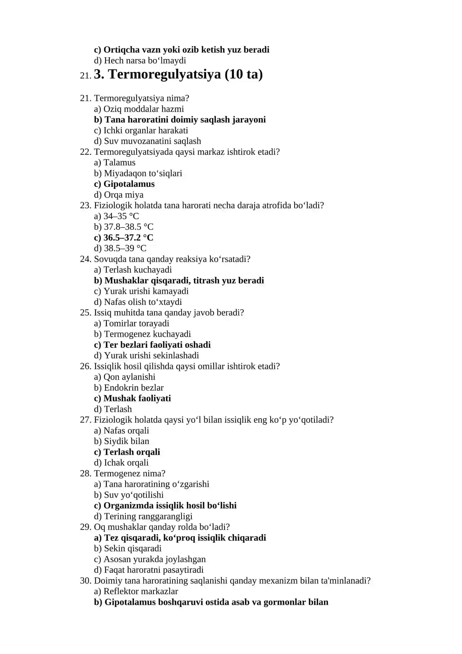 Moddalar va energiya almashinuvi 3
