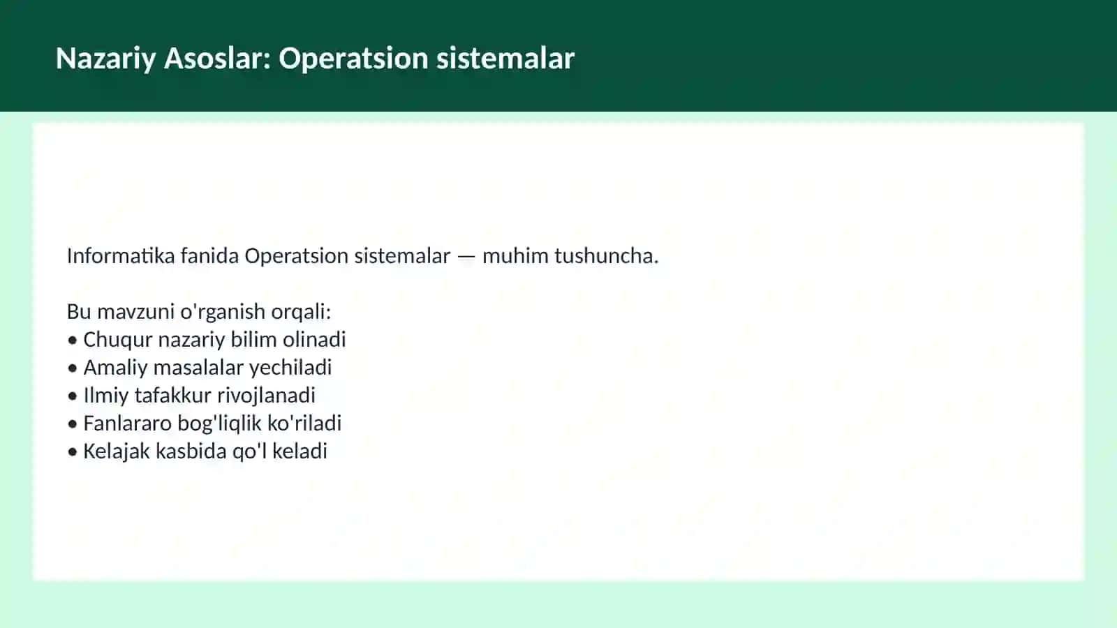 Kompyuter tarixi dars ishlanmasi 3