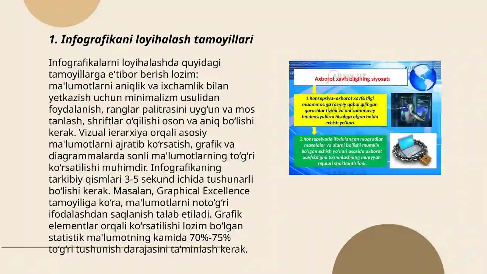Infografikani yaratish texnologiyalari 3