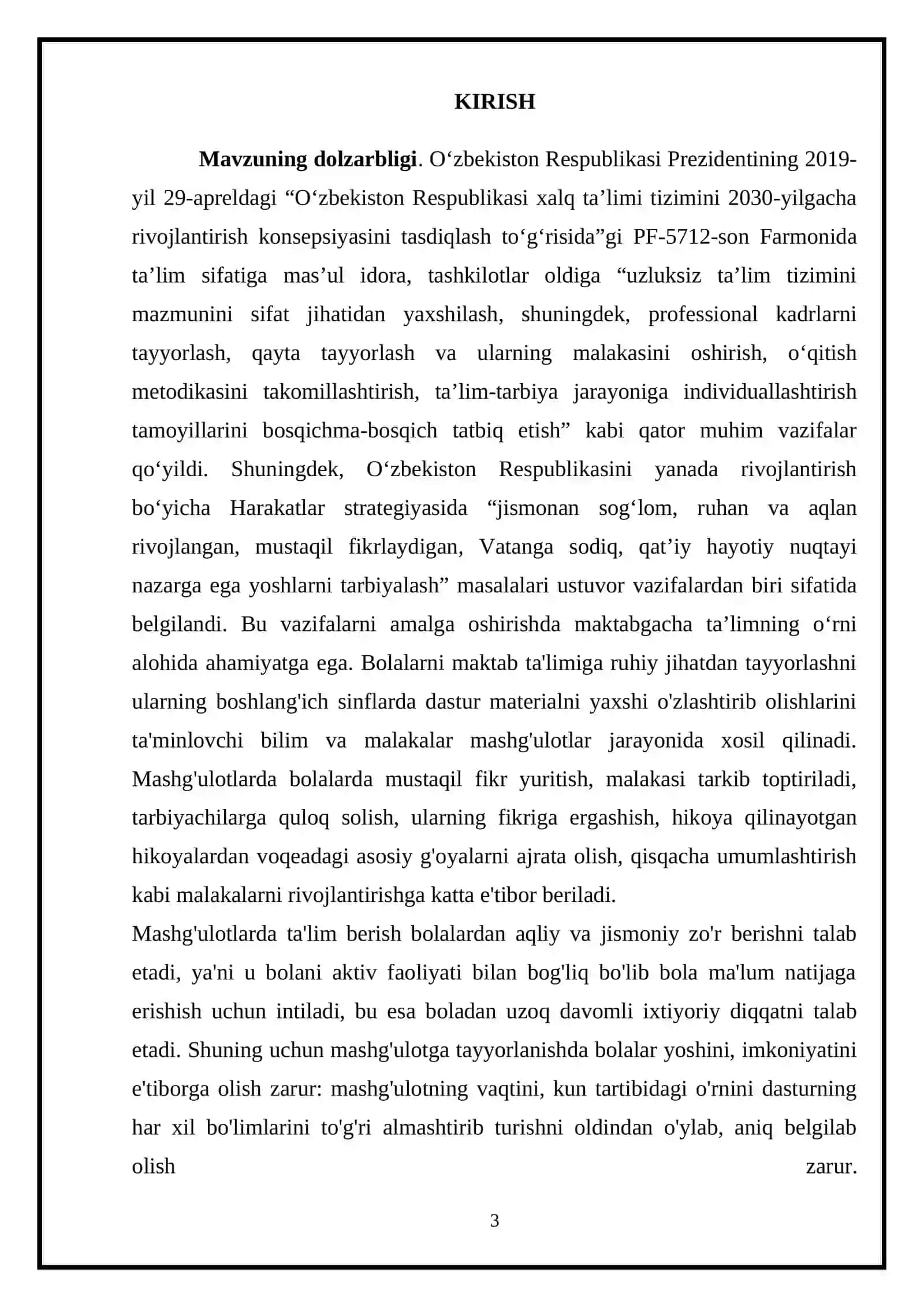 ILK QADAM DAVLAT OʻQUV DASTURI VA UNING MOHIYATI VA QOʻLLANILISHI 3