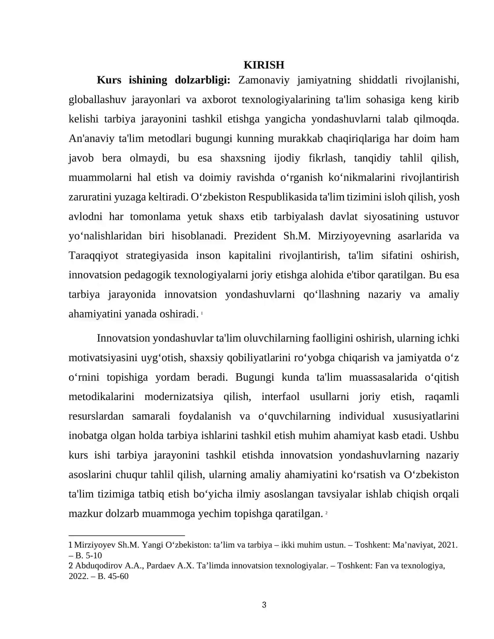 Tarbiya jarayonini tashkil etishga innovatsion yondashuv 3