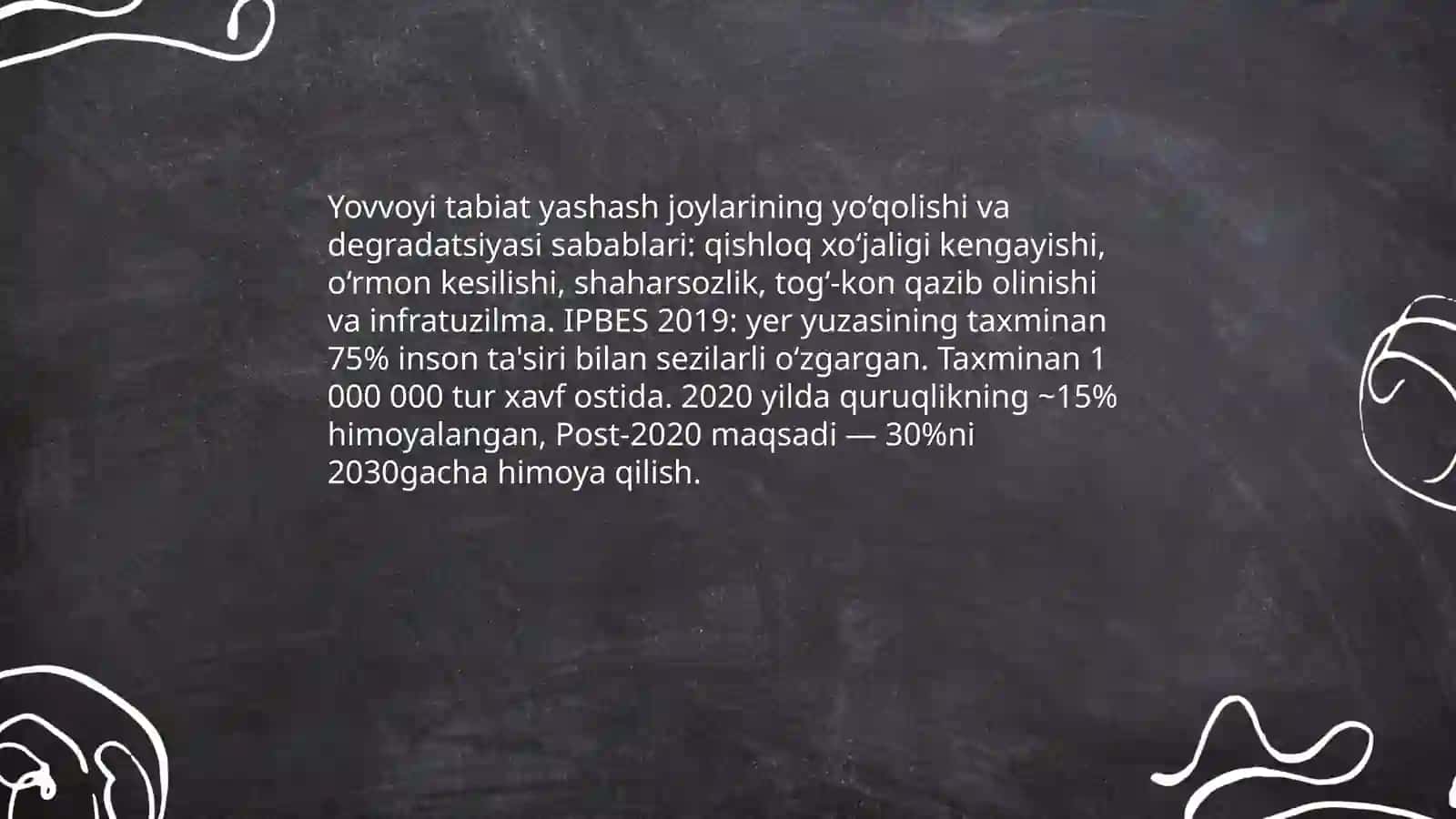 Biologik xilma xillikni saqlashning dolzarb masalalari 3
