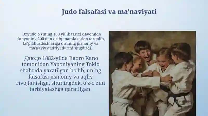 Judoni yaralish tarixi 3