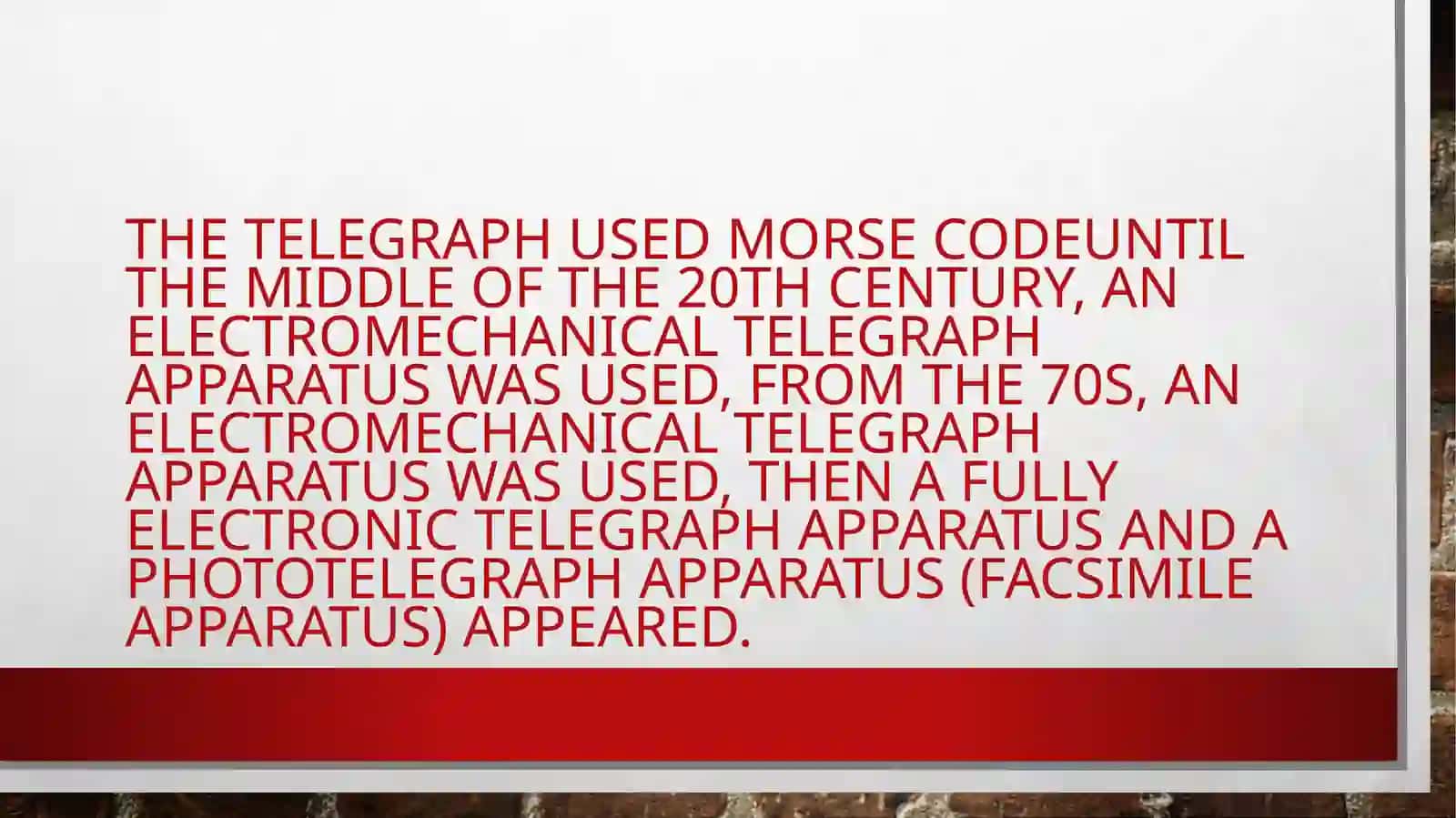 Slide from English 3