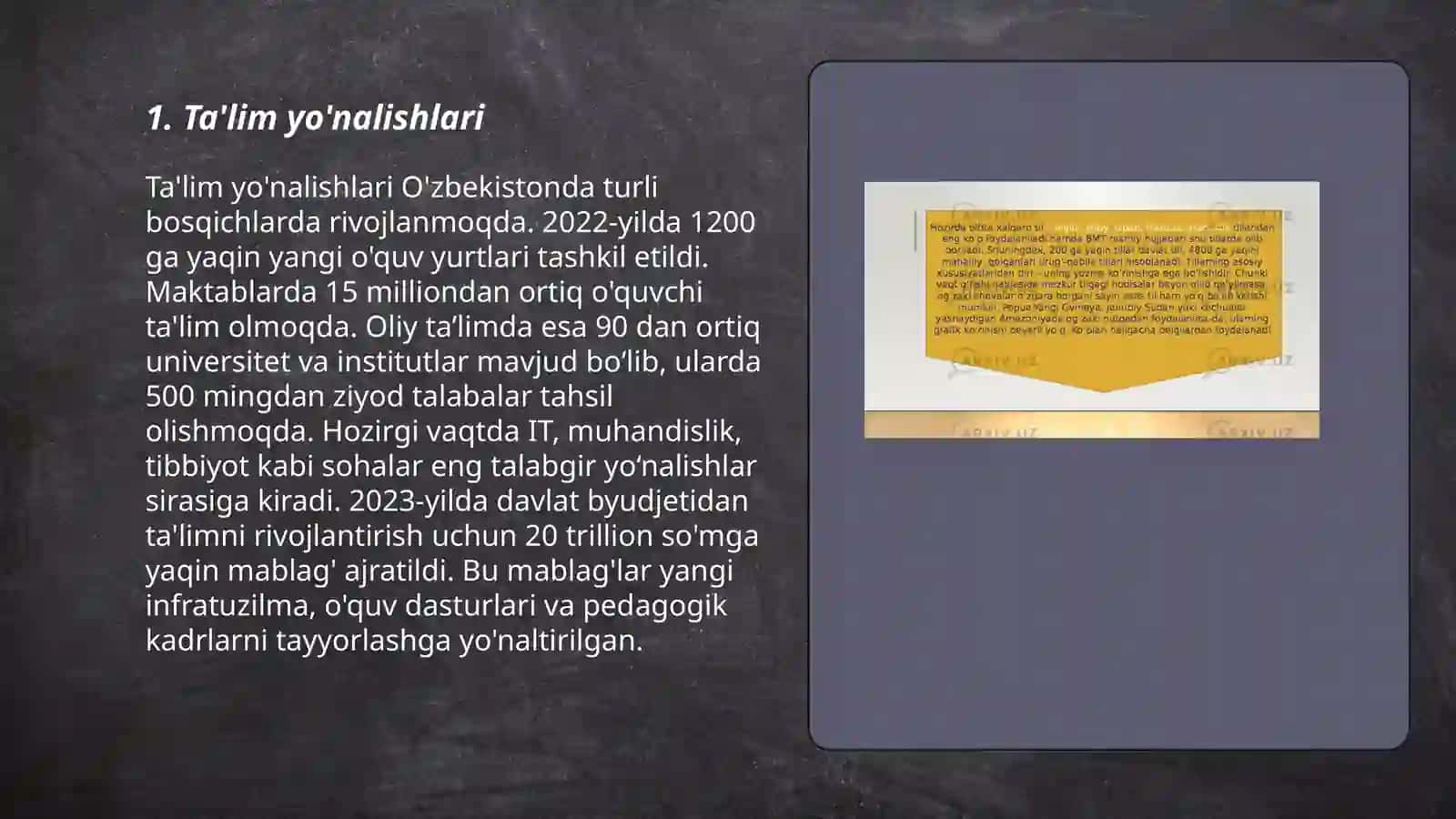 Davlat ta‘lim standarti talablari 3