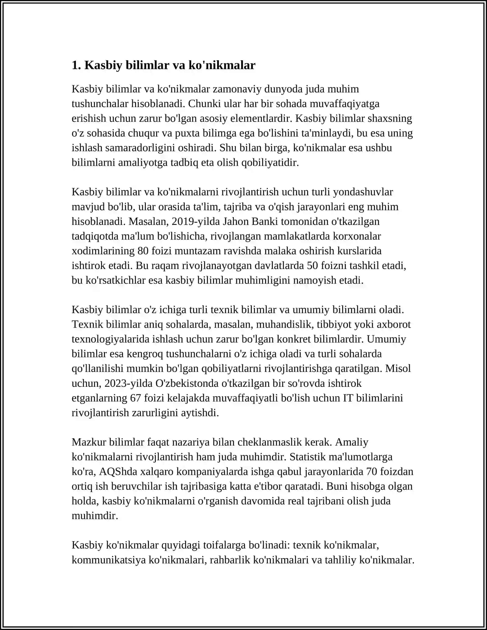 O‘QITUCHINING KASBIY KOMPETENSIYASINING SHAXSIY KOMPONENTI 3