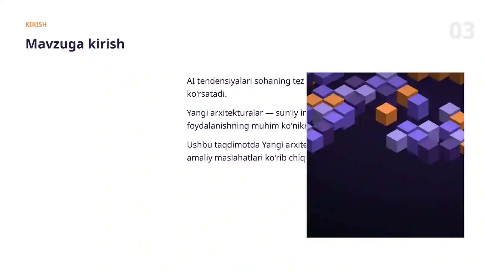 AI TENDENSIYALARI 3