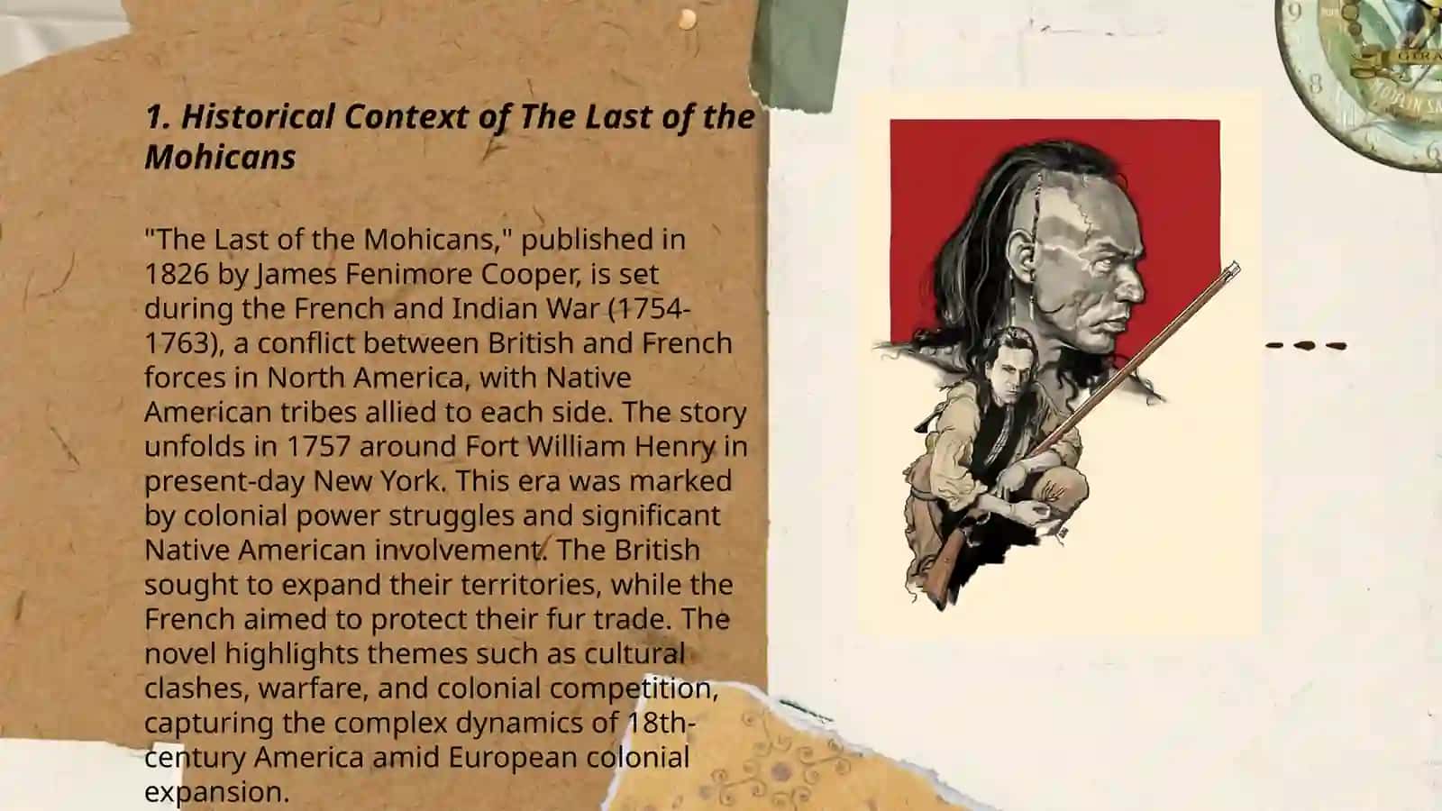 Mavzu: The Last of the Mohicans by J F Cooper 3