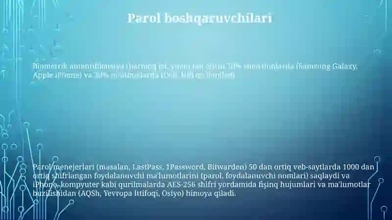 Identifikasiya va autentifikasiya vositalari 3