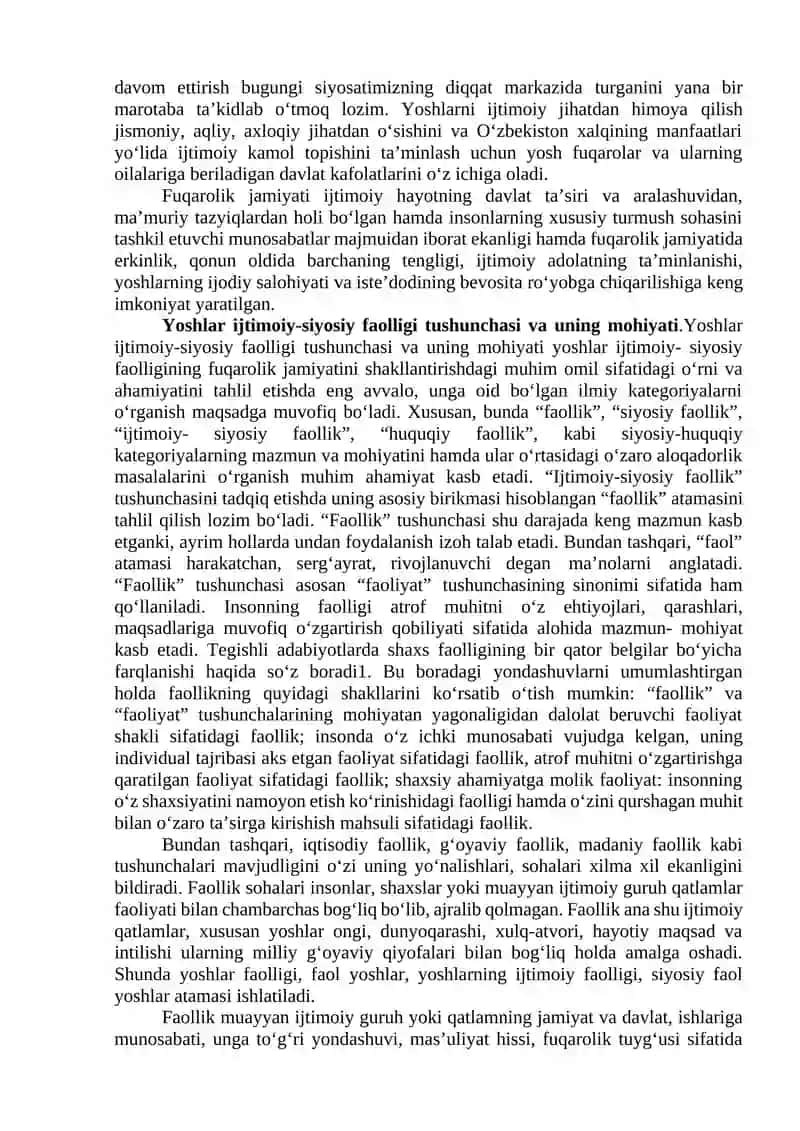 O‘zbekistonda yoshlarga oid davlat siyosati va asosiy mazmuni 3