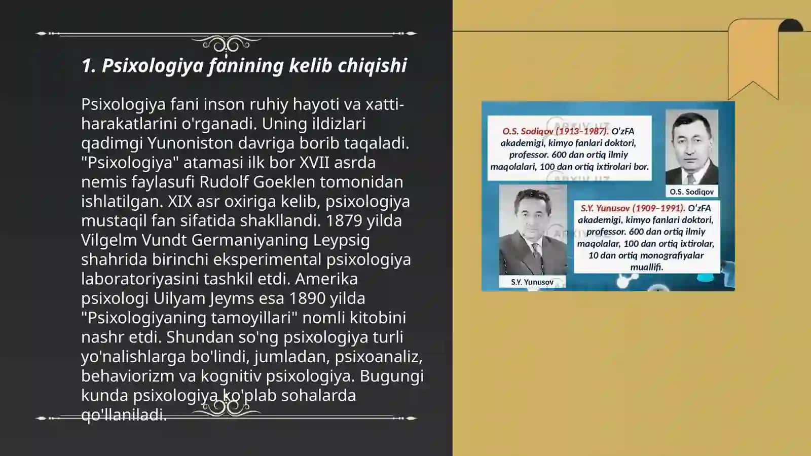 Psixalogiyaning mustaqil fan sifatida shakllanishi 3