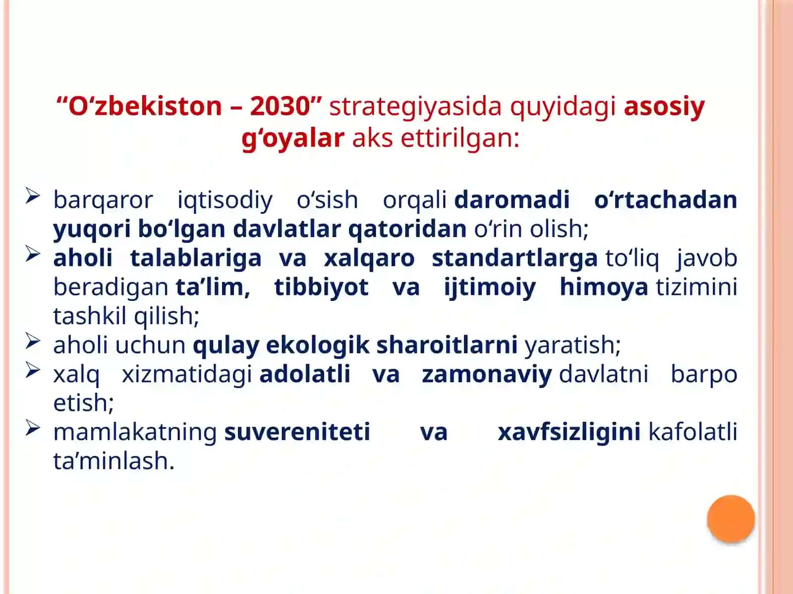 “O‘zbekiston — 2030” strategiyasi — xalq strategiyasi 3