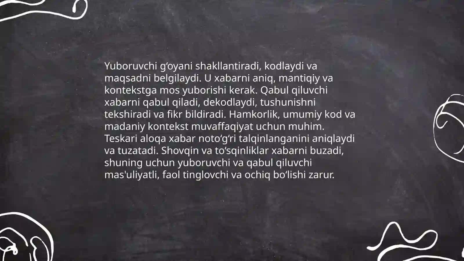 Samarali mu‘loqotning asosiy tarkibiy elementlari 3