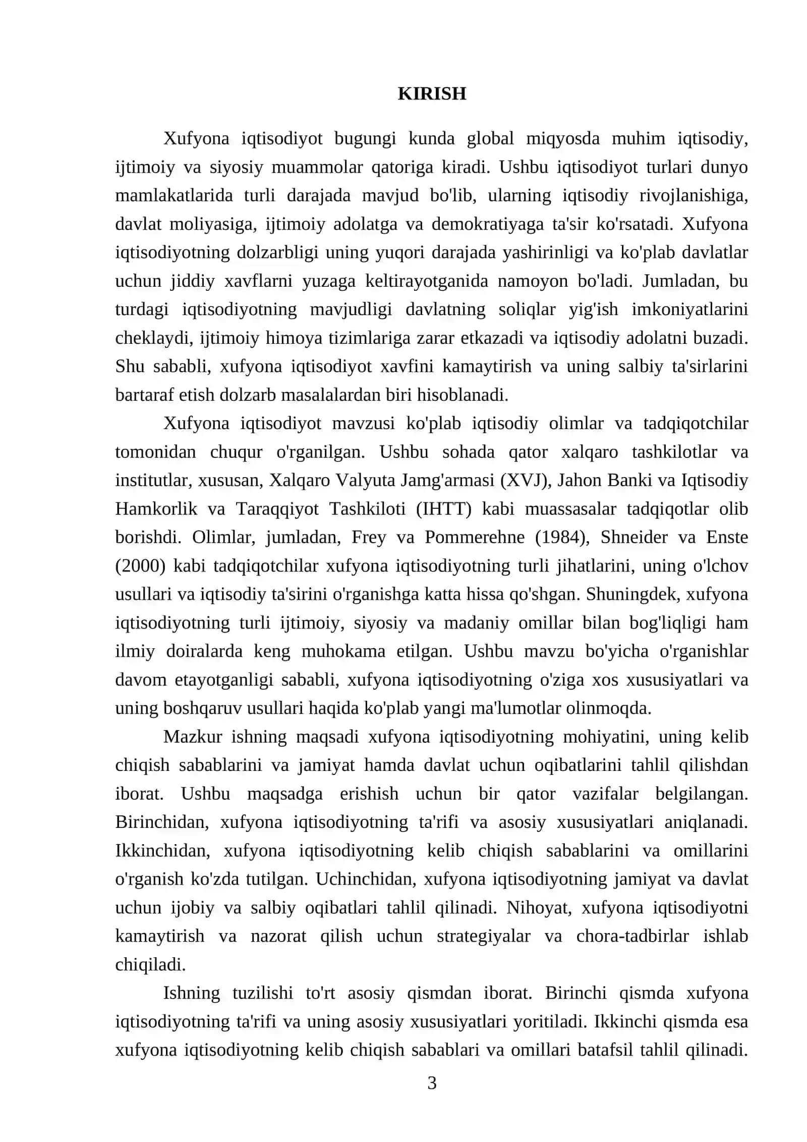 Xufyona iqtisodiyot 3