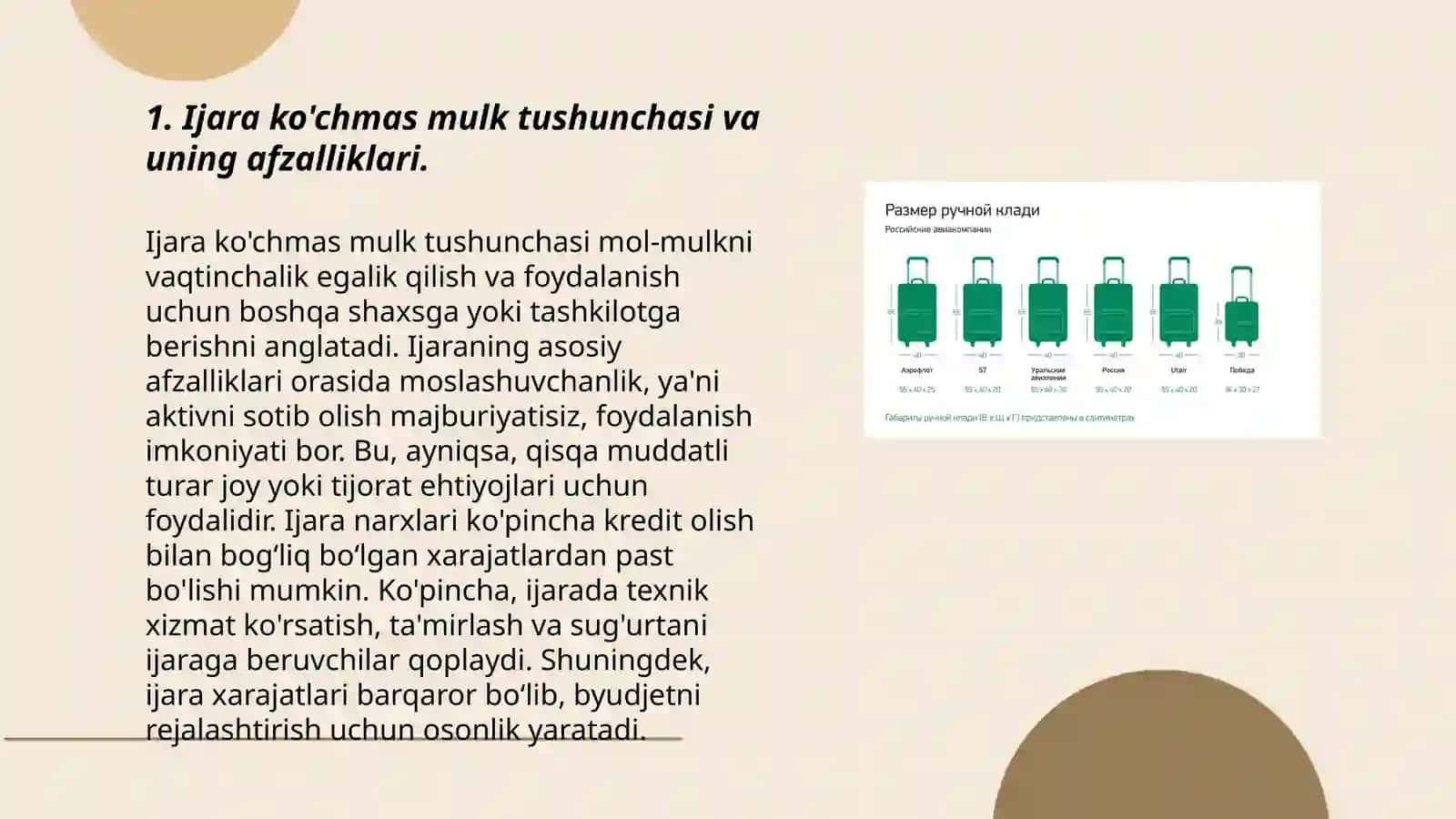 Ijara ko'chmas mulk obyektlarini samarali boshqarish usuli 3