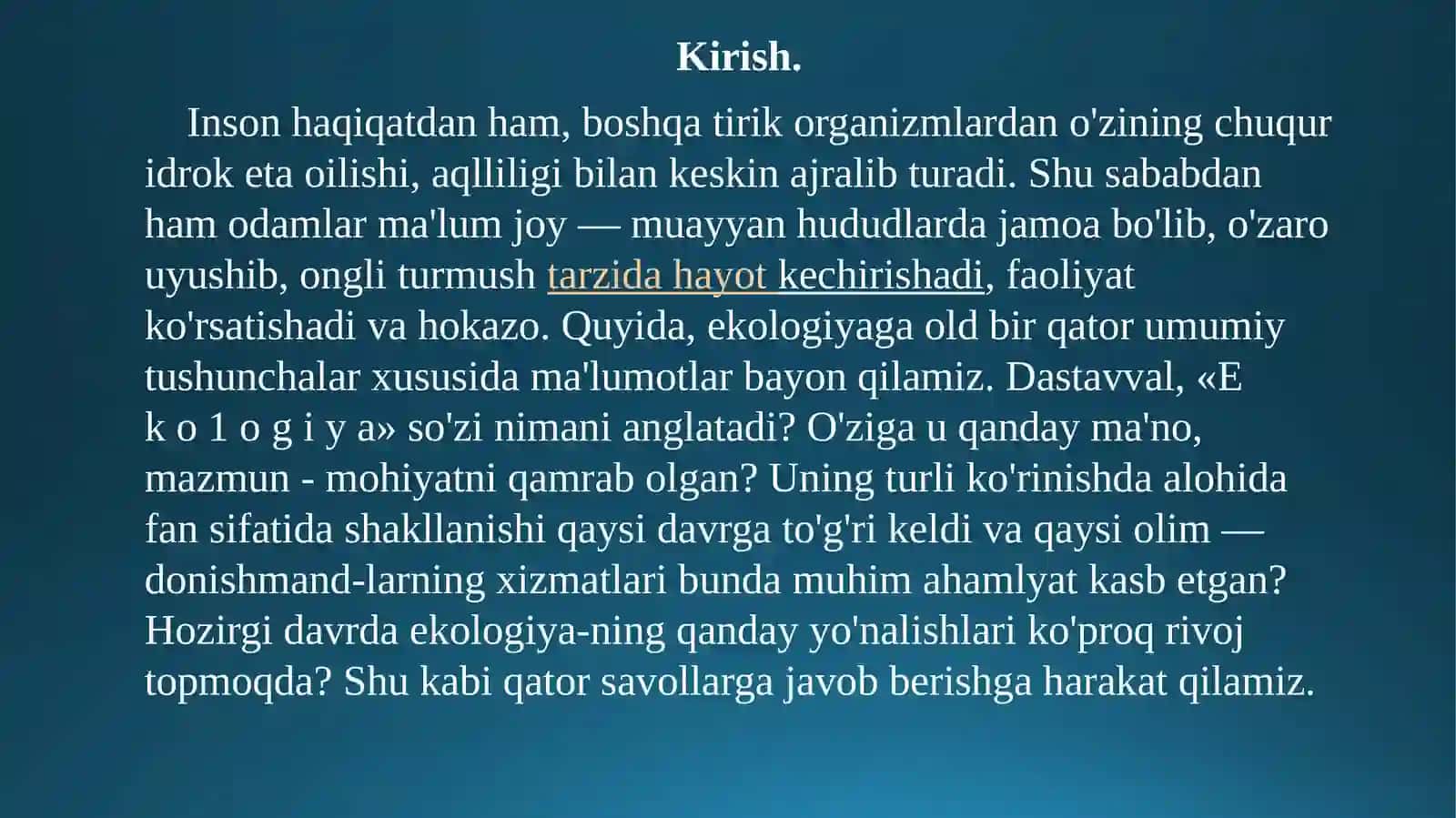 TABIIY RESUS VA ULARNING KLASSIFIKATSIYASI. TABIIY RESUSLARDAN OQILONA FOYDALANISH STRATEGIYAS 3