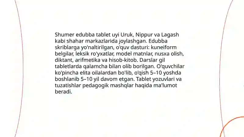 Eng qadimgi yozma manbalarda ta'lim tarbiyaga oid fikrlari 3