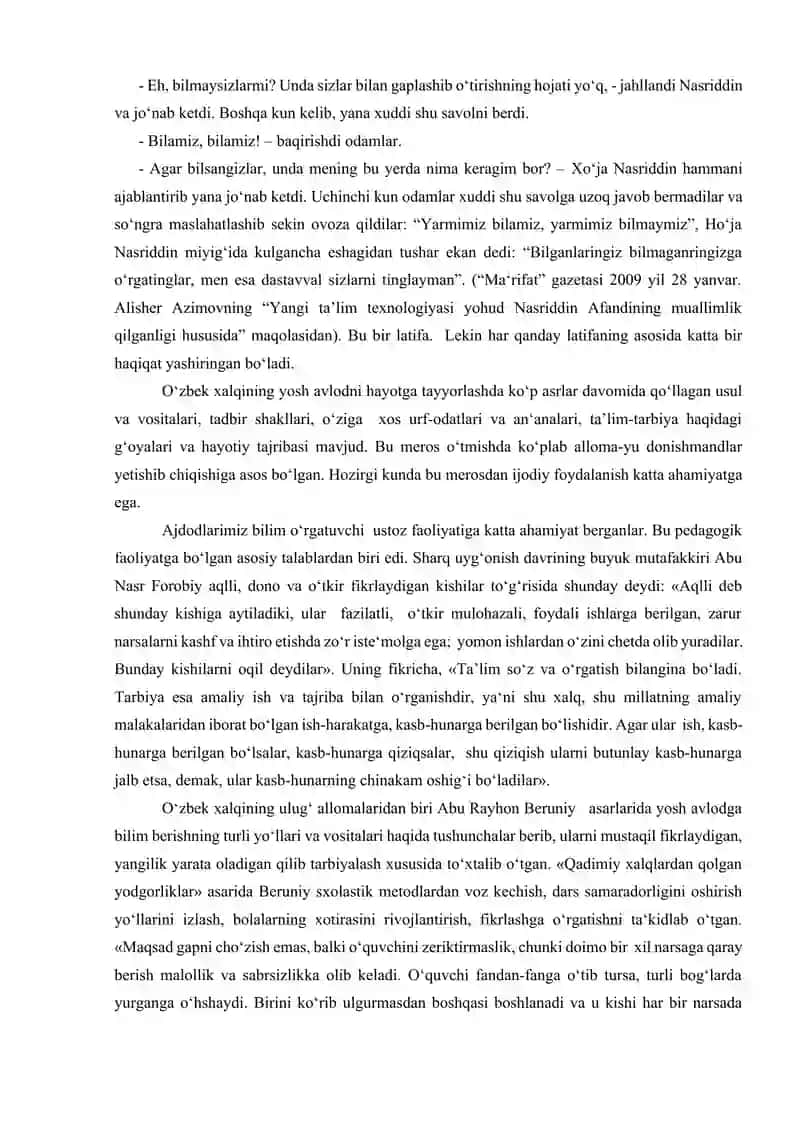 Ta'lim texnologiyasining tuzilishini tushuntirish 3