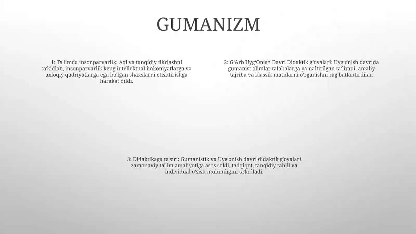 GʻArb UygʻOnish Davri Namoyondalarining Didaktik GʻOyalari 3