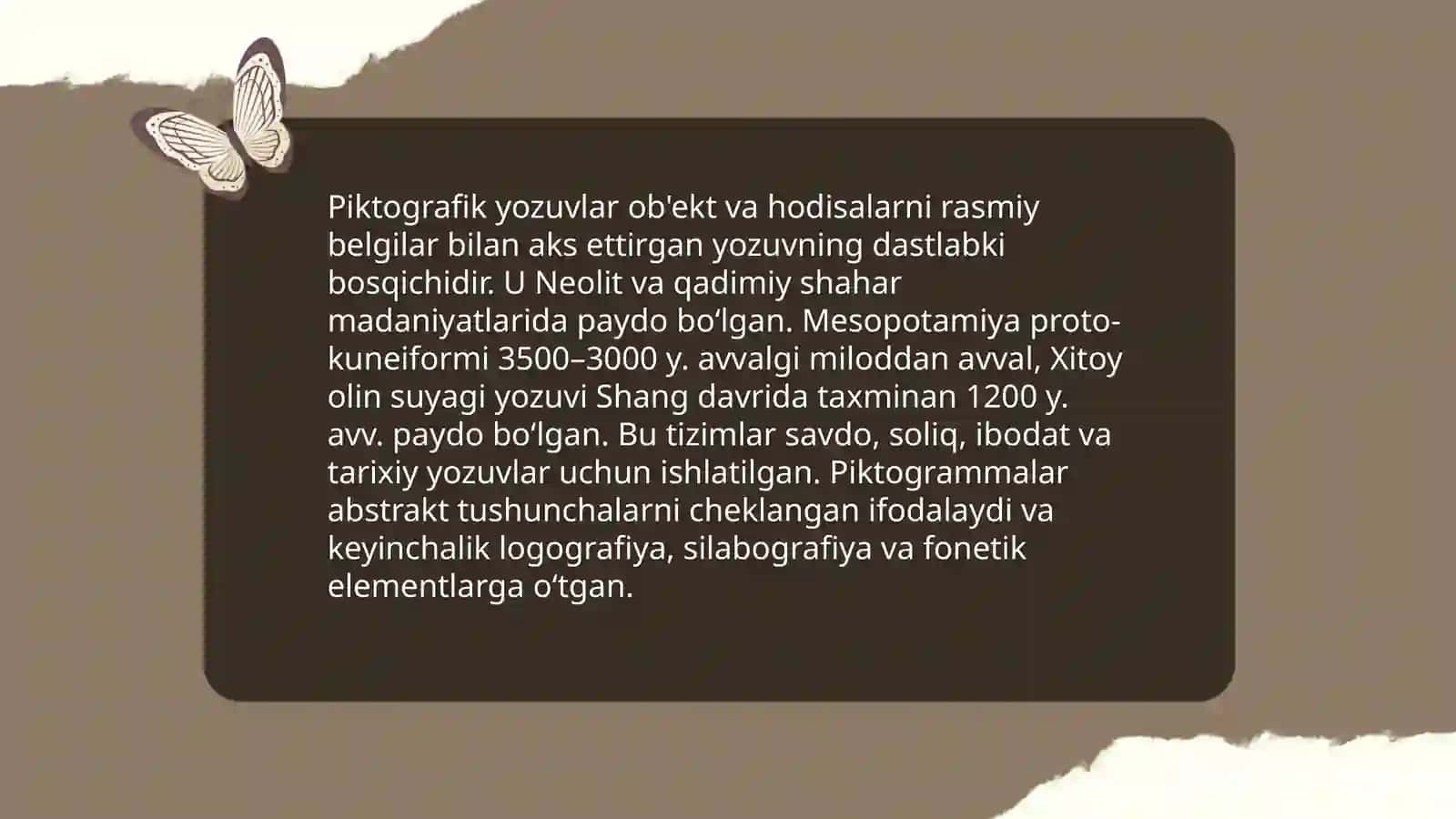 Yozuvning tarixiy va zamonaviy turlari 3